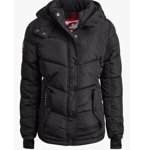 CANADA WEATHER GEAR  Puffer Jacket - Quilted Heavyweight Puffer Parka Jacket